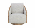 TASIA SWIVEL LOUNGE CHAIR - MERINO COTTON - Lounge