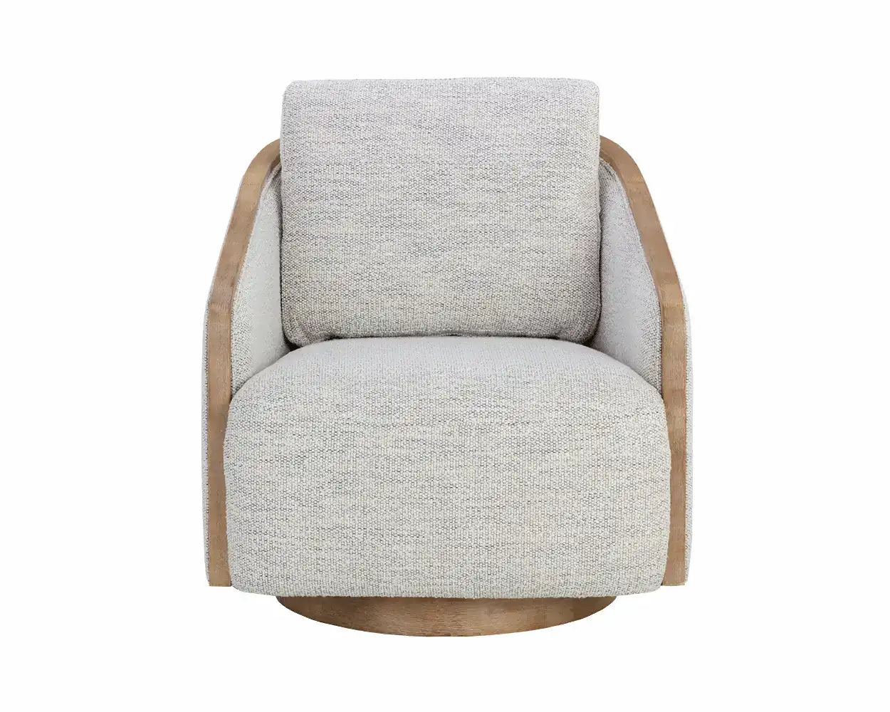 TASIA SWIVEL LOUNGE CHAIR - MERINO COTTON - Lounge