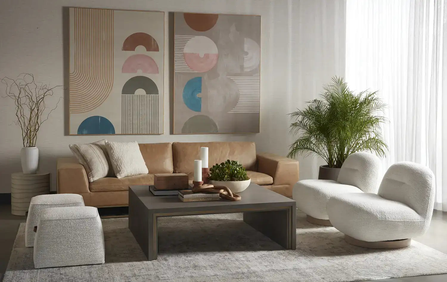 SUNPAN FRANZE SWIVEL LOUNGE CHAIR - Lounge