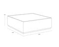 Sunpan SELAH COFFEE TABLE - Coffee