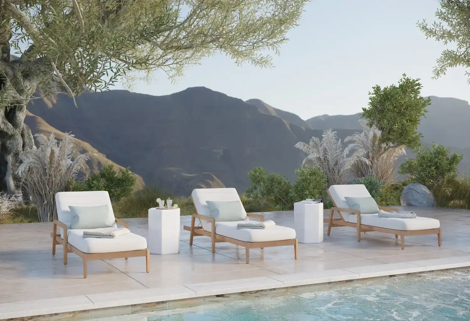 SUNPAN NOELLE LOUNGER - Outdoor Furniture