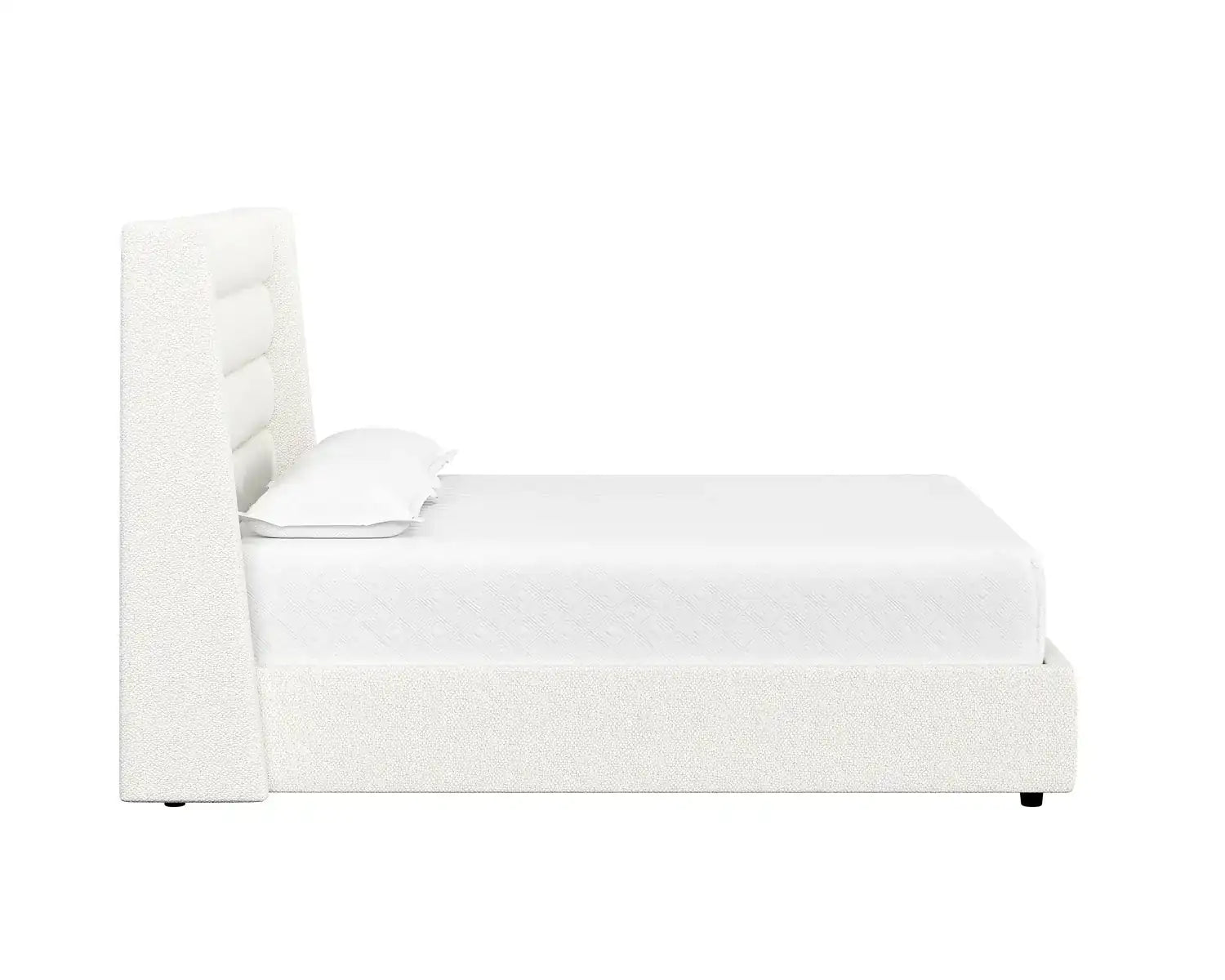 EMMIT BED - KING - MERINO PEARL - Beds