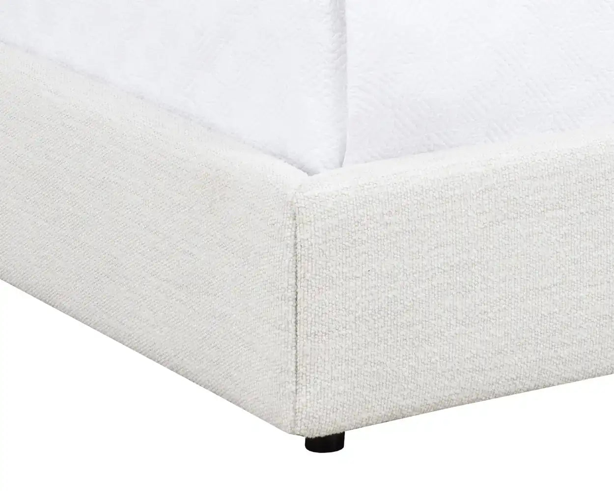 EMMIT BED - KING - MERINO PEARL - Beds