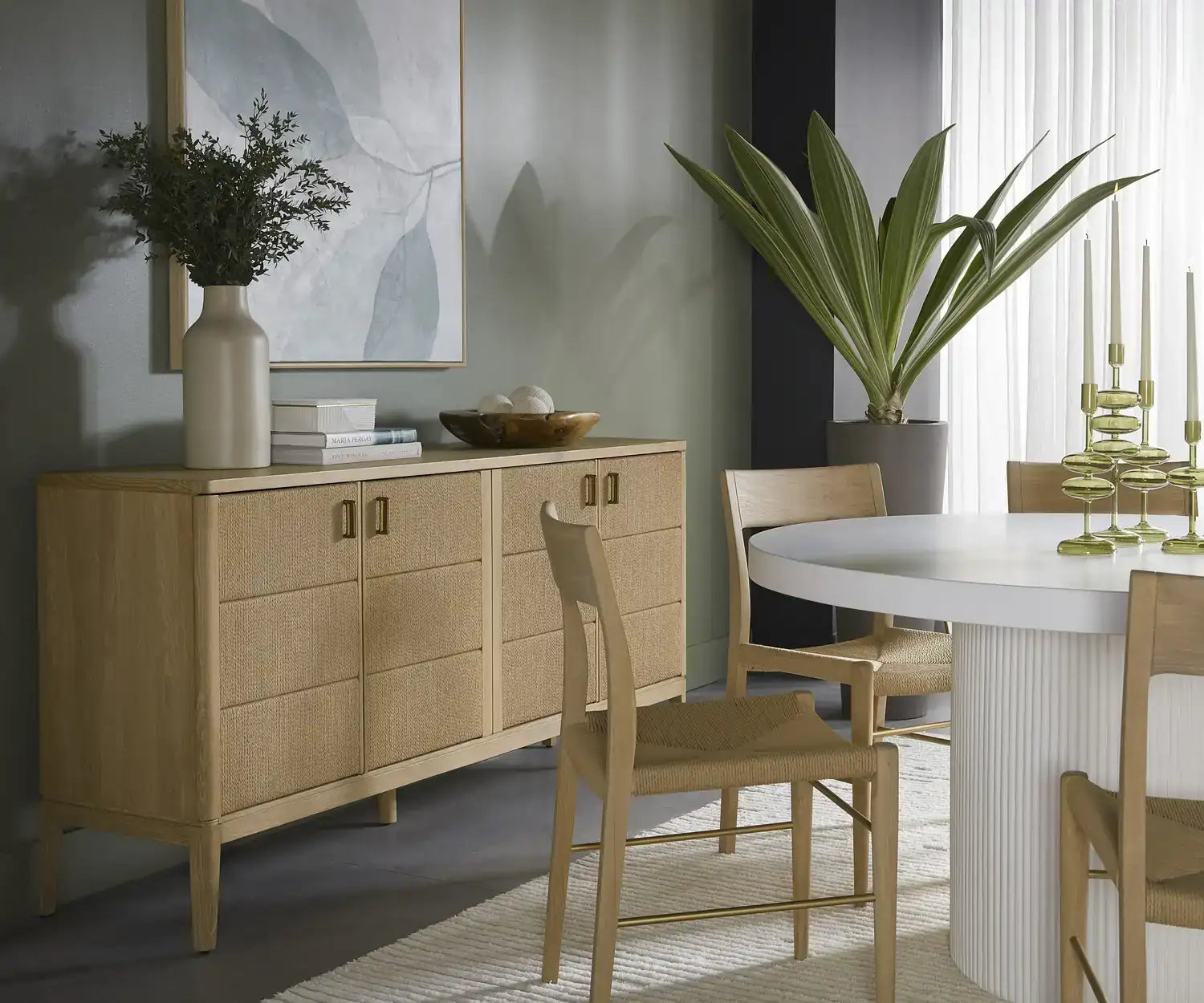ETIENNE SIDEBOARD - RUSTIC OAK - Side