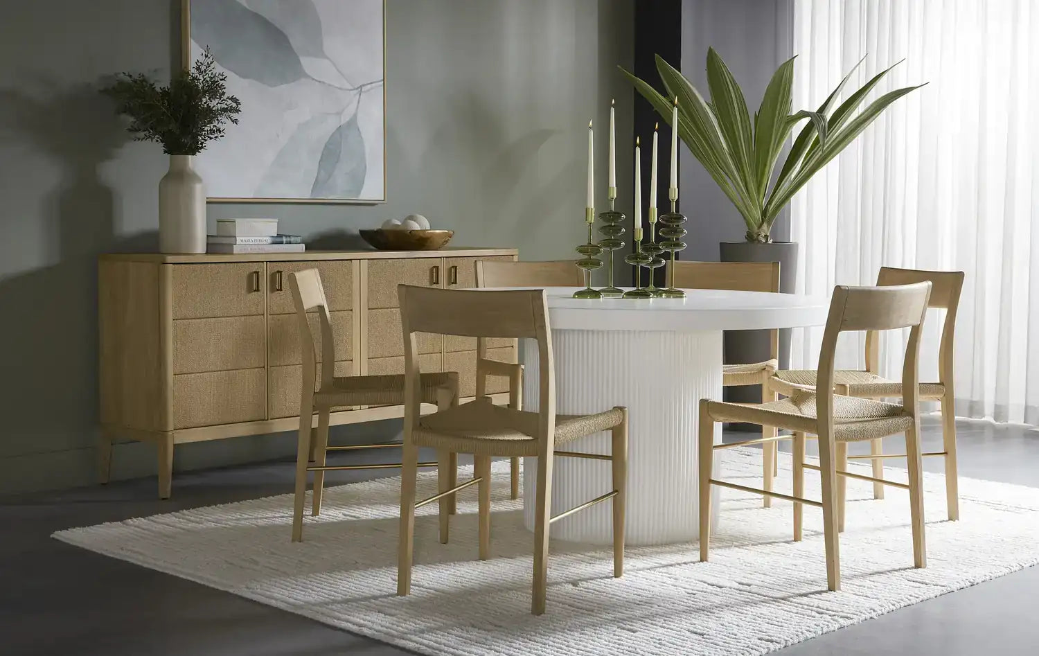 ETIENNE SIDEBOARD - RUSTIC OAK - Side