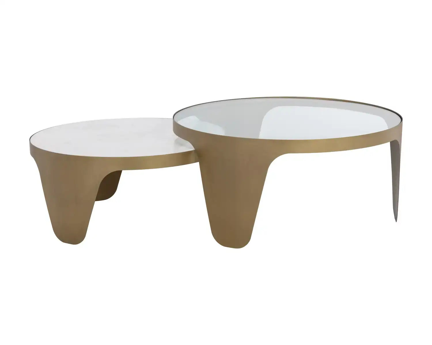 SUNPAN MYSARIA NESTING COFFEE TABLES (SET OF 2) - Coffee
