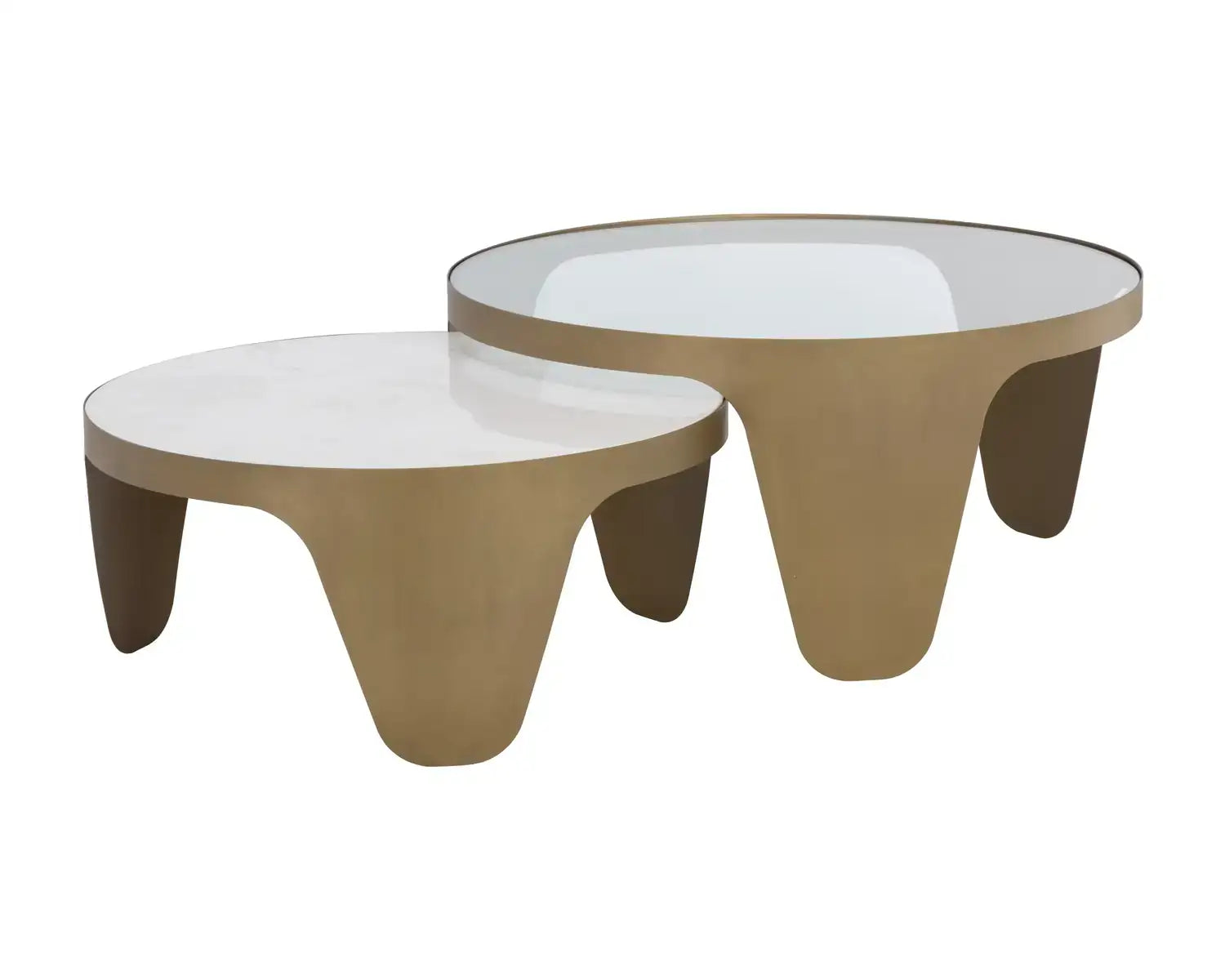 SUNPAN MYSARIA NESTING COFFEE TABLES (SET OF 2) - Coffee