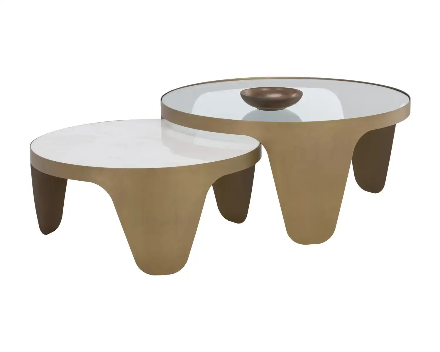 SUNPAN MYSARIA NESTING COFFEE TABLES (SET OF 2) - Coffee