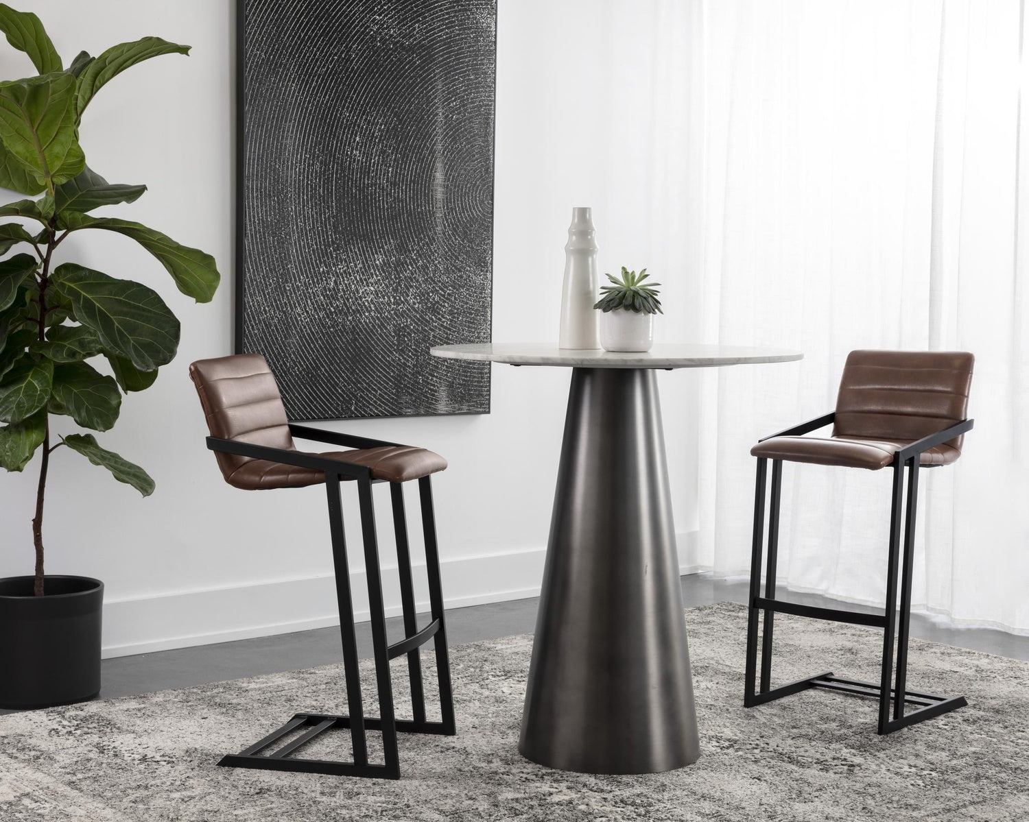 Sunpan WEBBER BARSTOOL - Bar Stools