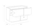 Sunpan JAMILLE NIGHTSTAND - Nightstands
