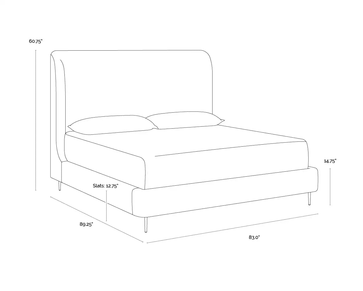 Sunpan TIERRA BED - Beds