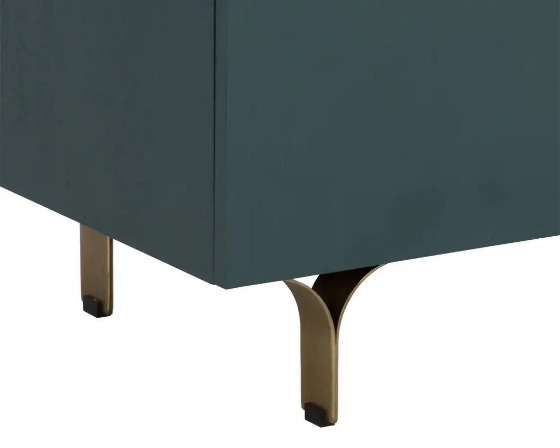 CELINE NIGHTSTAND - LARGE - TEAL - Nightstands