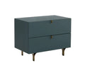 CELINE NIGHTSTAND - LARGE - TEAL - Nightstands