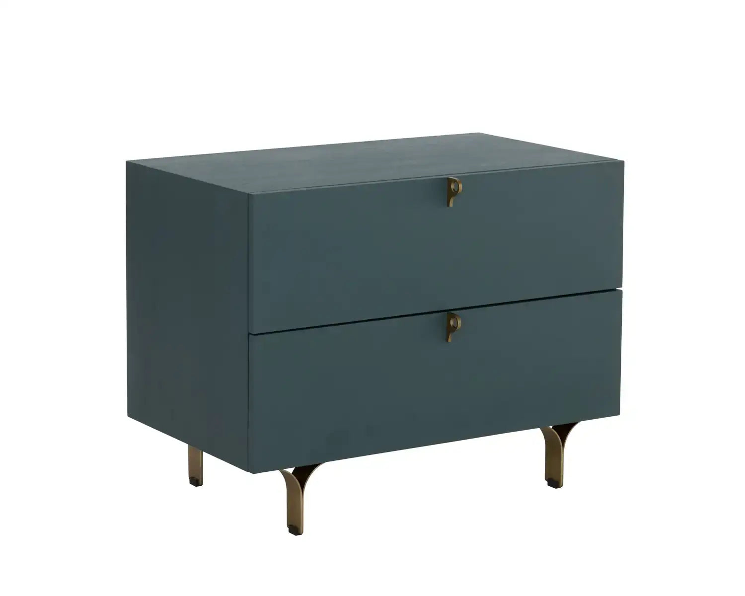 CELINE NIGHTSTAND - LARGE - TEAL - Nightstands
