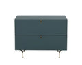 CELINE NIGHTSTAND - LARGE - TEAL - Nightstands