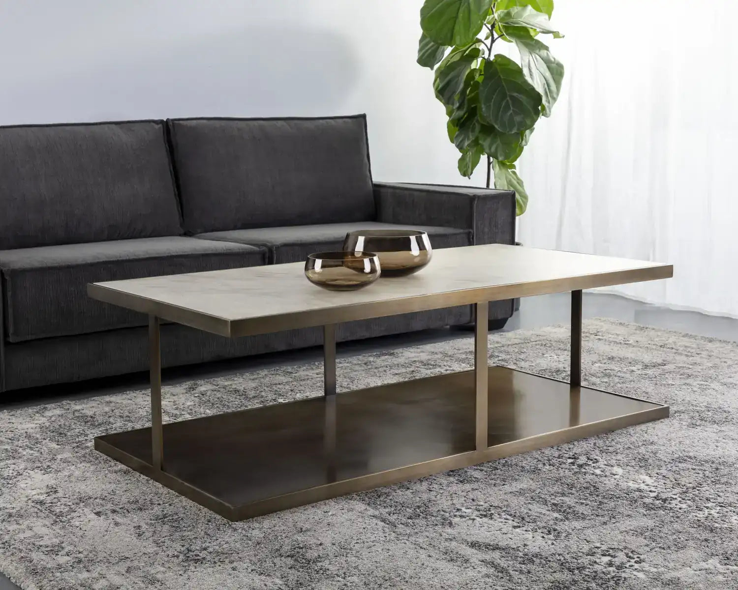 SUNPAN KAMALI COFFEE TABLE - Coffee