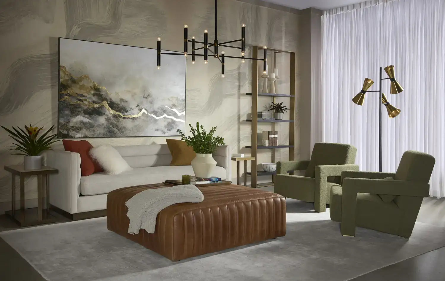 Sunpan FORESTER LOUNGE CHAIR - Lounge