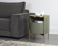 PALOMA END TABLE - SAGE GREEN - Side