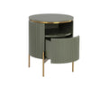 PALOMA END TABLE - SAGE GREEN - Side