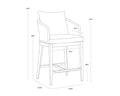 SUNPAN CAPRI COUNTER STOOL - Outdoor Furniture
