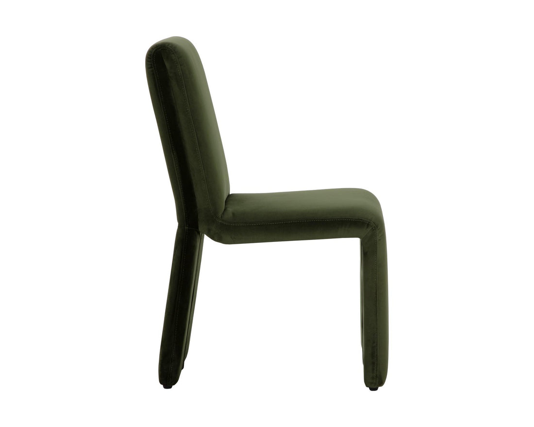 Sunpan CASCATA DINING CHAIR - MOSS GREEN - Dining Chairs