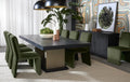Sunpan CASCATA DINING CHAIR - MOSS GREEN - Dining Chairs