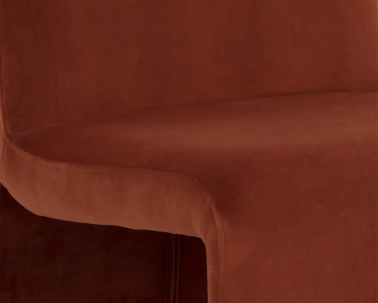 Sunpan CASCATA DINING CHAIR - MEG RUST - Dining Chairs