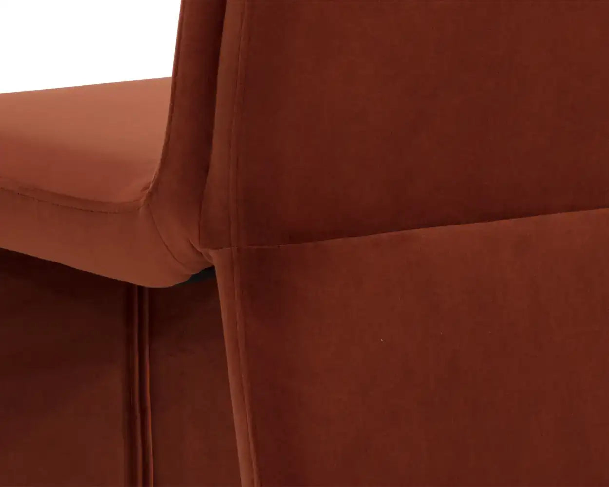 Sunpan CASCATA DINING CHAIR - MEG RUST - Dining Chairs