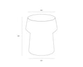 Sunpan BRIE END TABLE - Outdoor Furniture