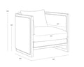SUNPAN CHLOE LOUNGE CHAIR - Lounge