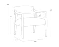 SUNPAN KEAGAN LOUNGE CHAIR - Lounge