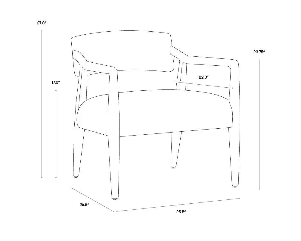SUNPAN KEAGAN LOUNGE CHAIR - Lounge