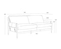 Sunpan MAUTI SOFA - Sofa