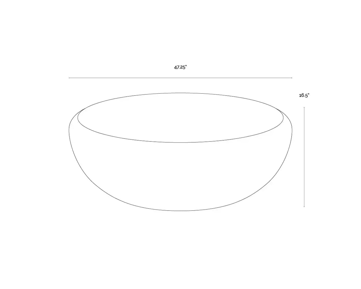 Sunpan IOLITE COFFEE TABLE - Outdoor Furniture