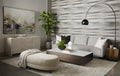 DAHLIA END TABLE - GOLD OMBRE - Side