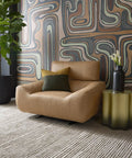 DAHLIA END TABLE - GOLD OMBRE - Side