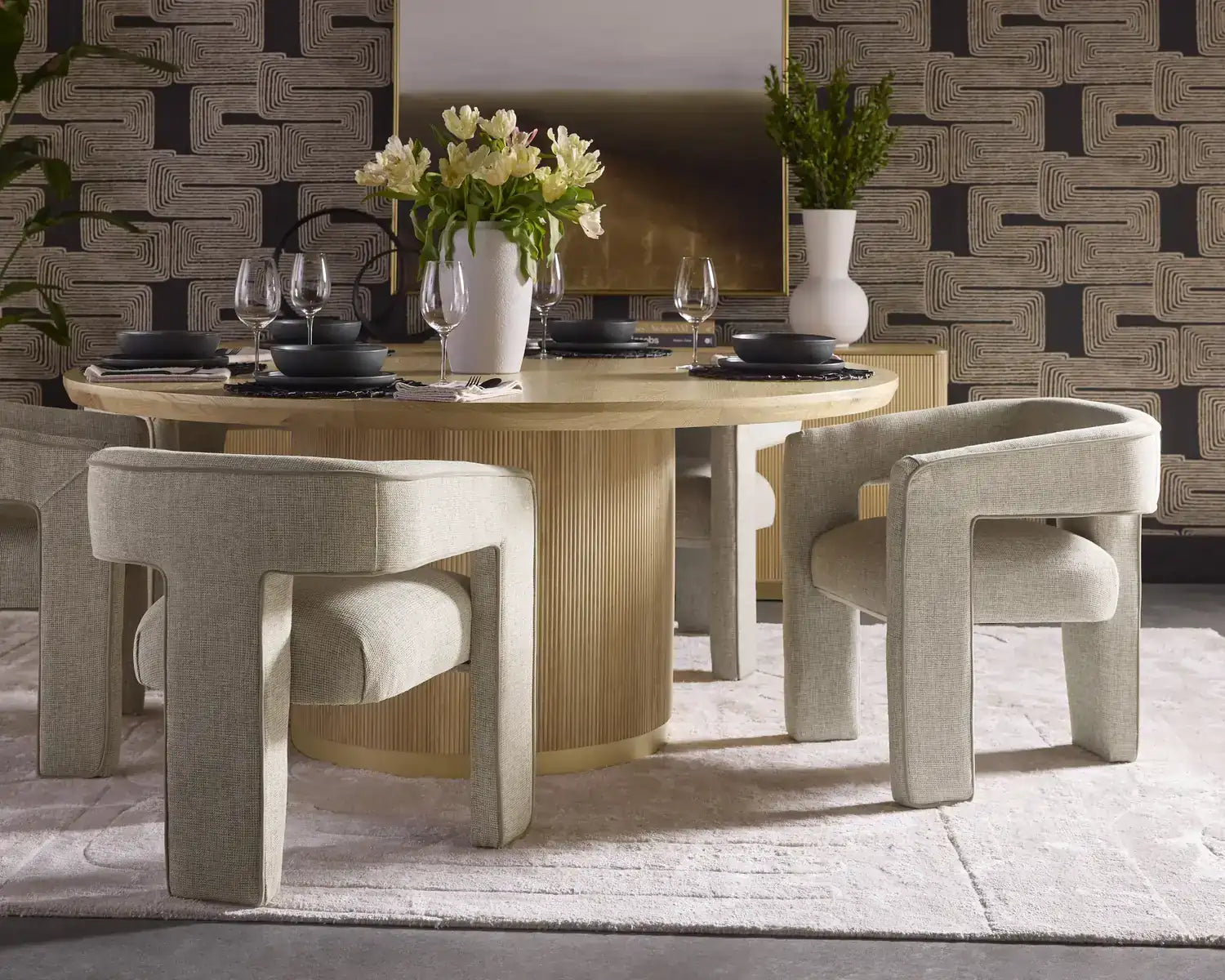 Sunpan KALLA DINING TABLE - Dining Tables