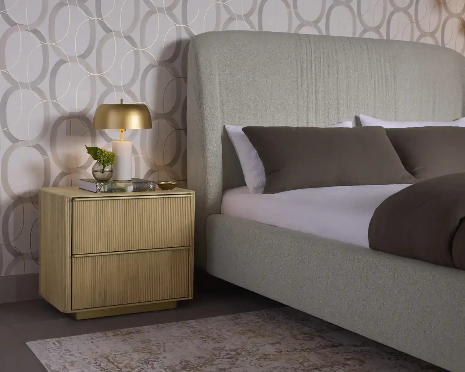 SUNPAN KALLA NIGHTSTAND - Nightstands
