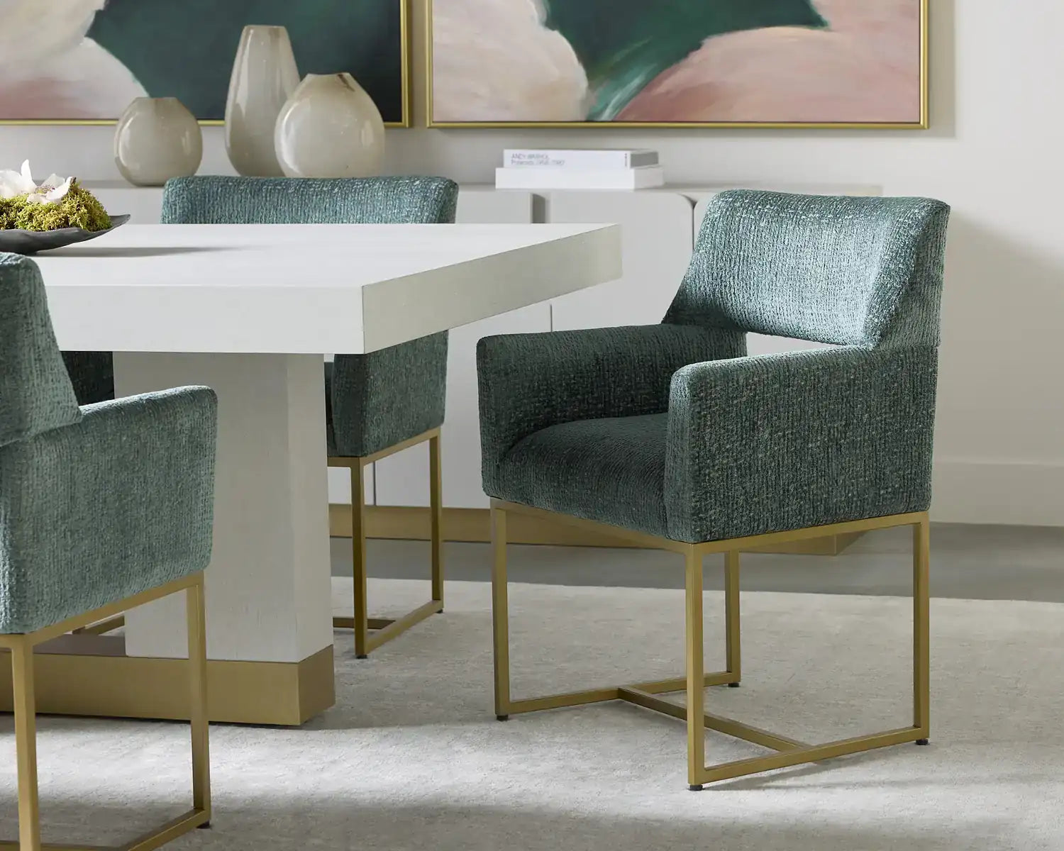 Sunpan GRECO DINING ARMCHAIR - Dining Chairs