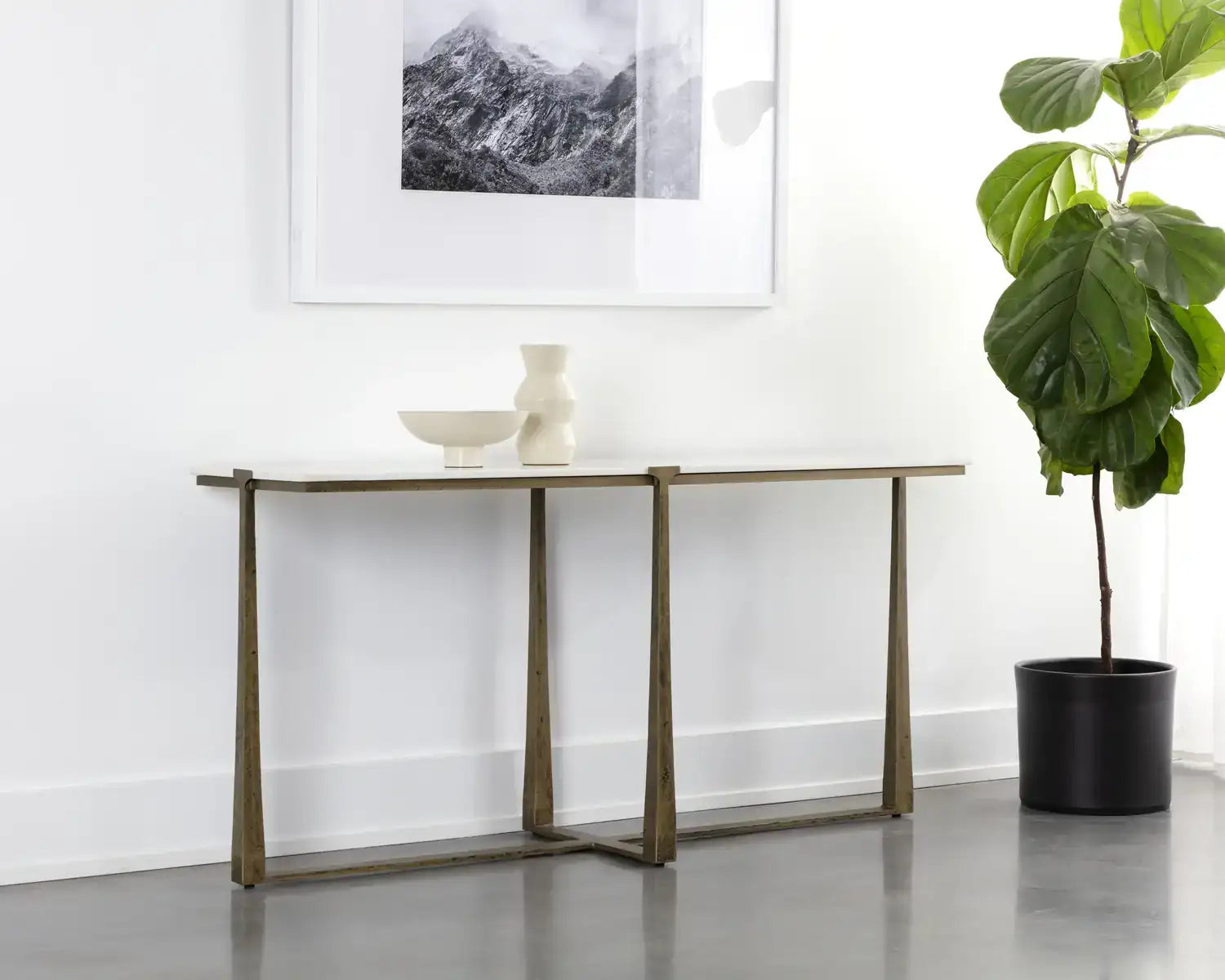Sunpan COWELL CONSOLE TABLE - Consoles