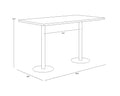 Sunpan, CORINA BAR TABLE, CABINETS & BARS