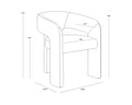 SUNPAN ISIDORE DINING ARMCHAIR - Dining Chairs