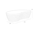 Sunpan MOJAVE COFFEE TABLE - Outdoor Furniture