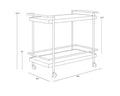 Sunpan, CONTARDI BAR CART, CABINETS & BARS