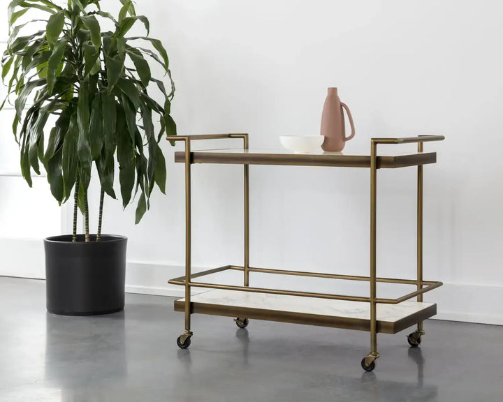 Sunpan, CONTARDI BAR CART, CABINETS & BARS