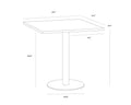 Sunpan CLAUDIA BISTRO TABLE - Dining Tables