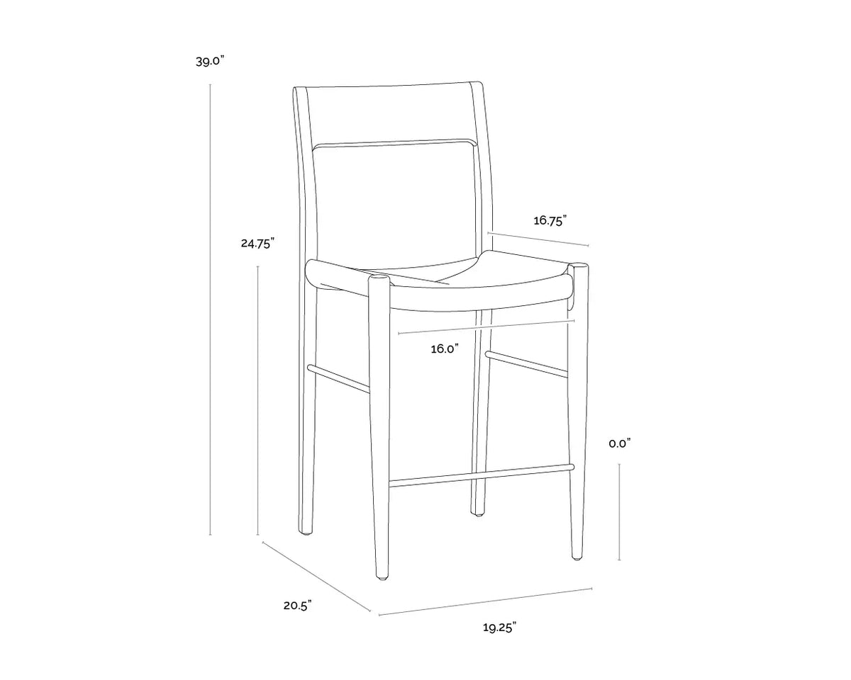 Sunpan, BONDI COUNTER STOOL, BENCHES, OTTOMAN & STOOLS