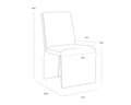 Sunpan CASCATA DINING CHAIR - Dining Chairs
