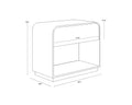 Sunpan ALGARVE NIGHTSTAND - Nightstands