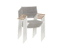 Sunpan NAVA STACKABLE DINING ARMCHAIR - Outdoor Furniture